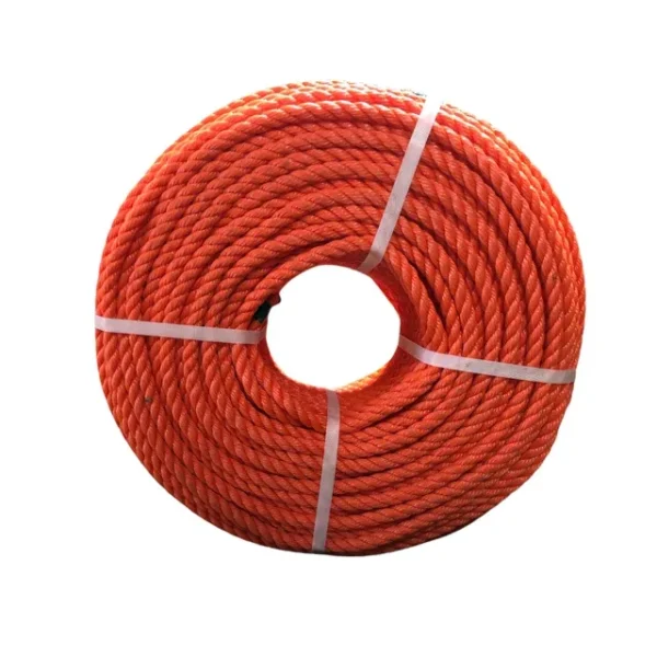 Orange PE Rope 3 Strand