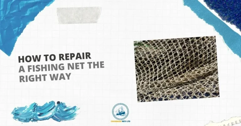 Fishing Net | How To Repair Fishing Nets The Right Way - Cavanagh Nets