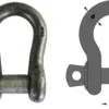 BS3032 Self Colour Large Bow Shackles
