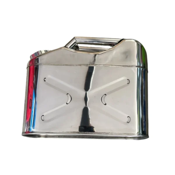 Stainless Steel Jerry Can with Screw Top & Spout